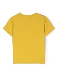 Bonpoint T-shirt met autoprint - Geel