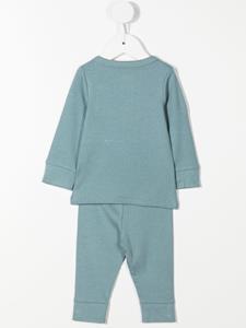 MORI Ribgebreide pyjama - Blauw