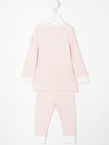 MORI Pyjama met geborduurd logo - Roze