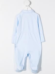 Marie-Chantal Pyjama met gewelfde afwerking - Blauw