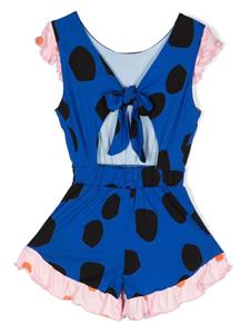 WAUW CAPOW by BANGBANG Playsuit met print - Blauw