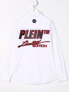 Philipp Plein Junior Shirt met borduurwerk - Wit