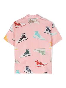 AMIRI KIDS Shirt met print - Roze