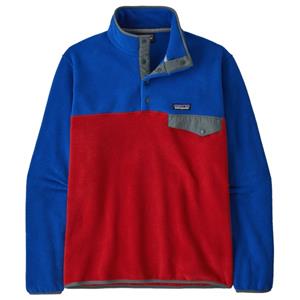 Patagonia  Lightweight Synch Snap-T P/O - Fleecetrui, blauw/rood
