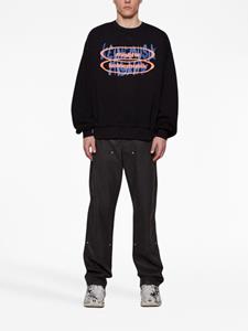 MISBHV Sweater met logoprint - Zwart