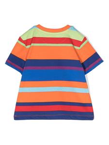 Ralph Lauren Kids Gestreept T-shirt - Oranje