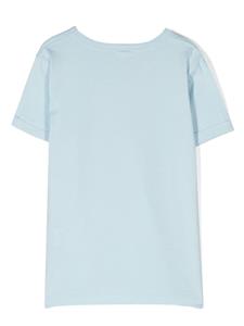Stella McCartney Kids T-shirt met logoprint - Blauw
