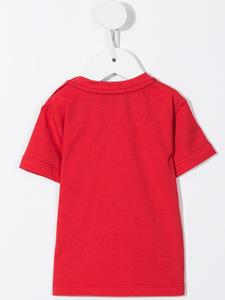 Aigner Kids T-shirt met logoprint - Rood