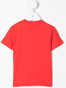 Aigner Kids T-shirt met logoprint - Rood