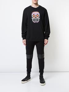 Mostly Heard Rarely Seen 8-Bit Muertos Skull sweater - Zwart