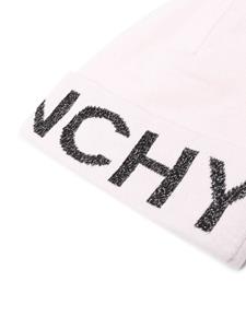 Givenchy Kids Muts met logo-jacquard - Roze