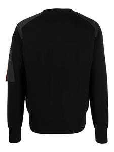 Parajumpers Sweater met ritszak - Zwart