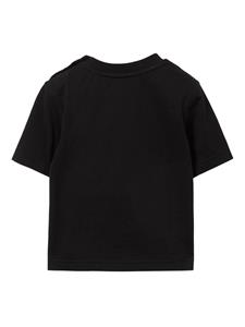 Burberry Kids T-shirt met beerprint - Zwart