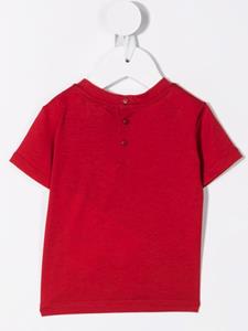 Emporio Armani Kids T-shirt met logoprint - Rood