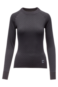 Thermowave Merinowol 3in1 Long sleeve shirt - Dames -  Anthracite