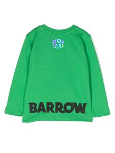Barrow kids T-shirt met logoprint - Groen