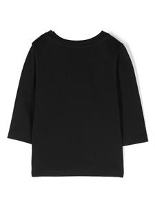 Givenchy Kids T-shirt met geborduurd logo - Zwart