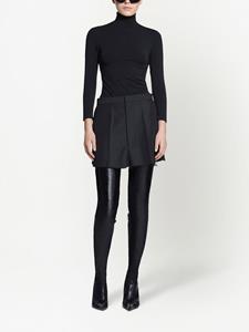 Balenciaga Getailleerde mini-rok - Zwart