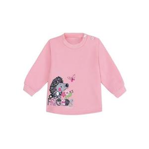 Trigema Sweatshirt TRIGEMA kindersweatshirt met schattig egelmotief