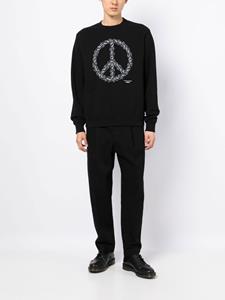 Undercover Sweater met print - Zwart