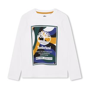 Timberland T-shirt met lange mouwen in jersey