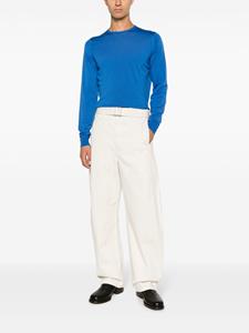 John Smedley Lundy merino-wool jumper - Blauw