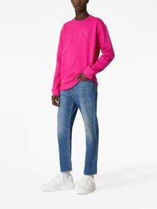 Valentino Sweater met VLTN-logoprint - Roze