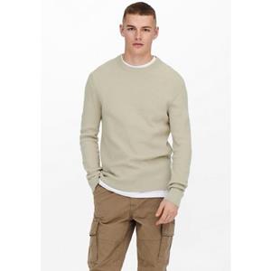 ONLY & SONS Strickpullover ONSPHIL REG 12 STRUC CREW KNIT NOOS