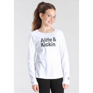 Alife & Kickin Shirt met lange mouwen Met logoprint
