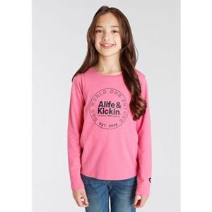 Alife & Kickin Shirt met lange mouwen Met logoprint