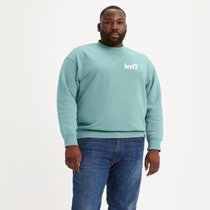 LEVIS BIG&TALL Sweater met ronde hals en logo