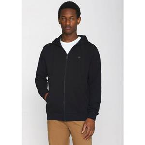 KnowledgeCotton Apparel Sweatjacke Zip Hood Kangaroo Badge Sewat