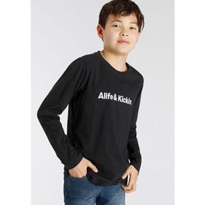 Alife & Kickin Shirt met lange mouwen Logoprint