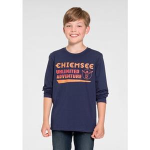 Chiemsee Shirt met lange mouwen met print in verlopende kleuren