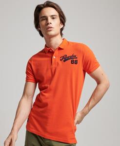 Superdry Male Superstate Poloshirt Oranje