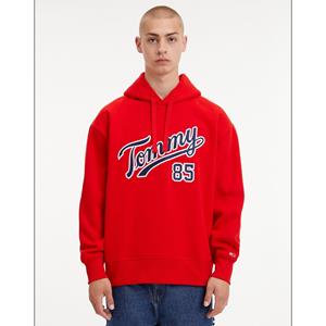 TOMMY JEANS Hoodie relaxed, logo op de borste College 85