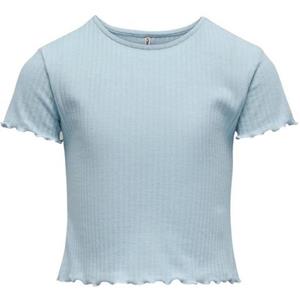 KIDS ONLY T-Shirt Nella (1-tlg) Weiteres Detail, Plain/ohne Details, Rüschen