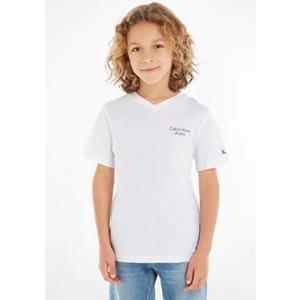 Calvin Klein T-shirt CKJ STACK LOGO V-NECK T-SHIRT