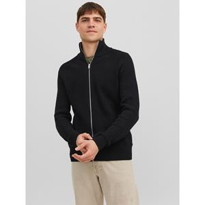 Jack & Jones Strickjacke JJPANNEL KNIT ZIP CARDIGAN AW23