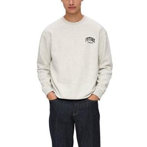 QS Sweatshirt Sweatshirt mit großem Rückenprint