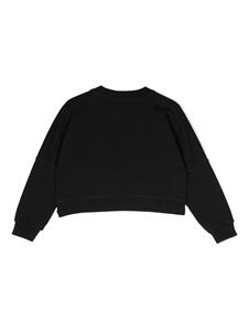 Dsquared2 Kids Sweater met logoprint - Zwart