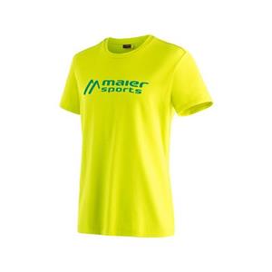 Maier Sports Funktionsshirt "MS Tee M", Vielseitiges Rundhalsshirt aus elastischem Material