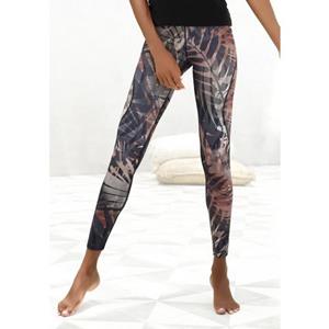 LASCANA ACTIVE Leggings "Tropical", mit abstraktem Palmenprint, Loungewear