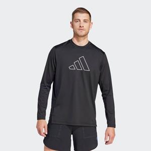 adidas Trainingsshirt Train Icons - Zwart Lange Mouwen