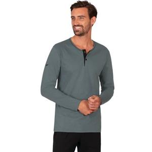 Trigema Longsleeve TRIGEMA shirt met lange mouwen van biokatoen