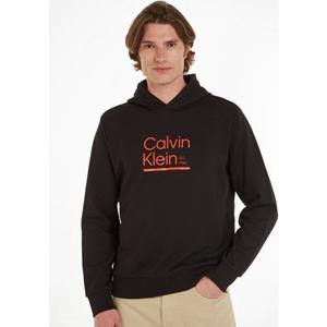 Calvin Klein Kapuzensweatshirt CONTRAST LINE LOGO HOODIE mit Logodruck