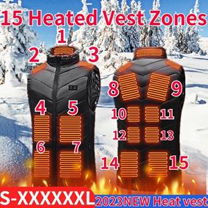 RC BAG Heated Vest Zones Electric Heated Jackets Men Women Sportswear Heated Coat Graphene Heat Coat USB Heating Jacket for Camping Gilet Jackets for Men