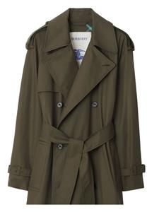 Burberry Castleford double-breasted trench coat - Groen