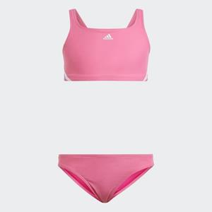 adidas Kinder Bikini 3S BIKINI rosa/weiß Mädchen 