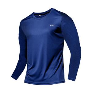 ETST WENDY 005 Ice Silk Long Sleeve Men's Spring Thin Section Quick Dry Breathable T-Shirt Simple Outdoor Casual Gym Clothing Fitness Equipment